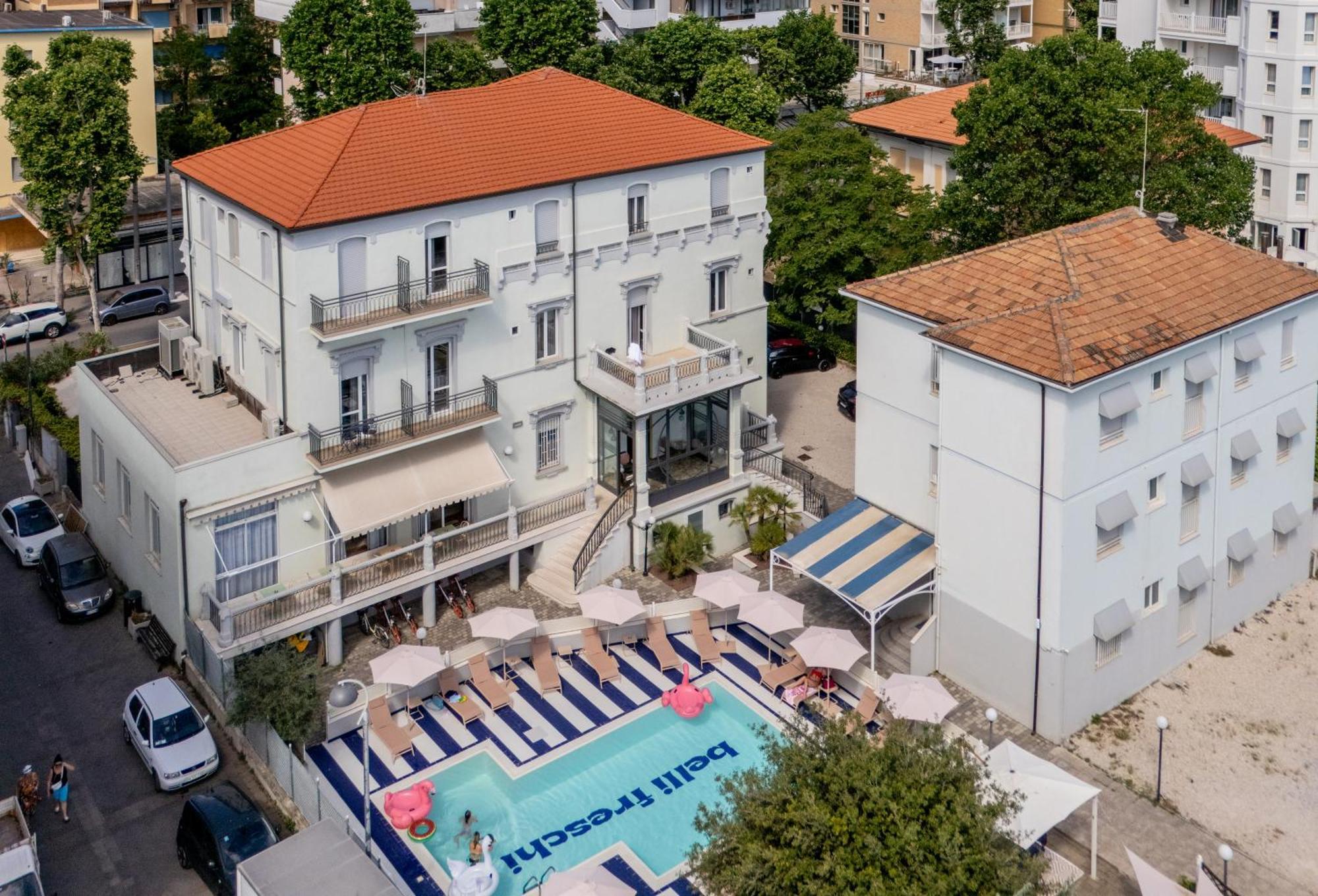 Hotel Belvedere Римини Экстерьер фото